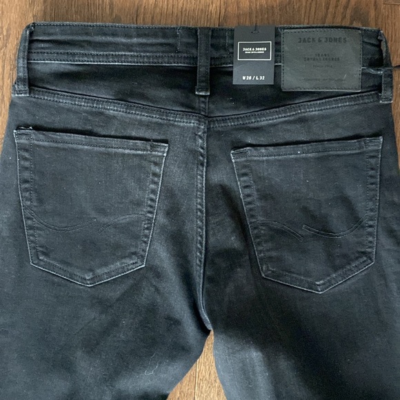 NWT Jack & Jones Glenn Icon Super-Stretch Slim-Fit Jeans - Picture 8 of 9